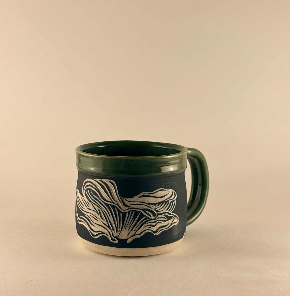 Hand-Carved Gothic Mugs