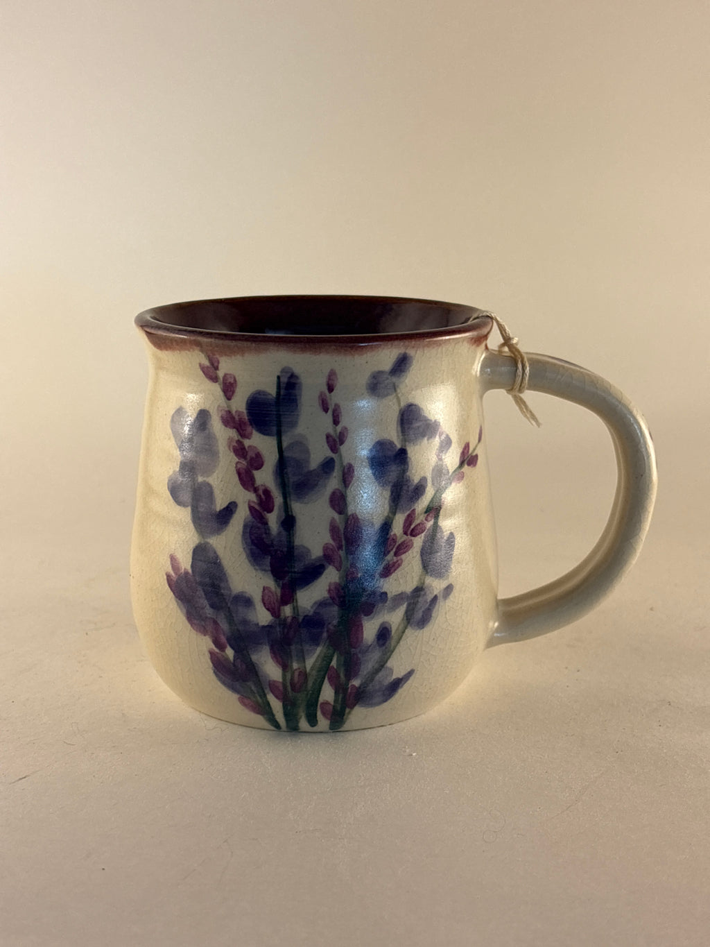 Hand-painted Lavender Mugs & Cups
