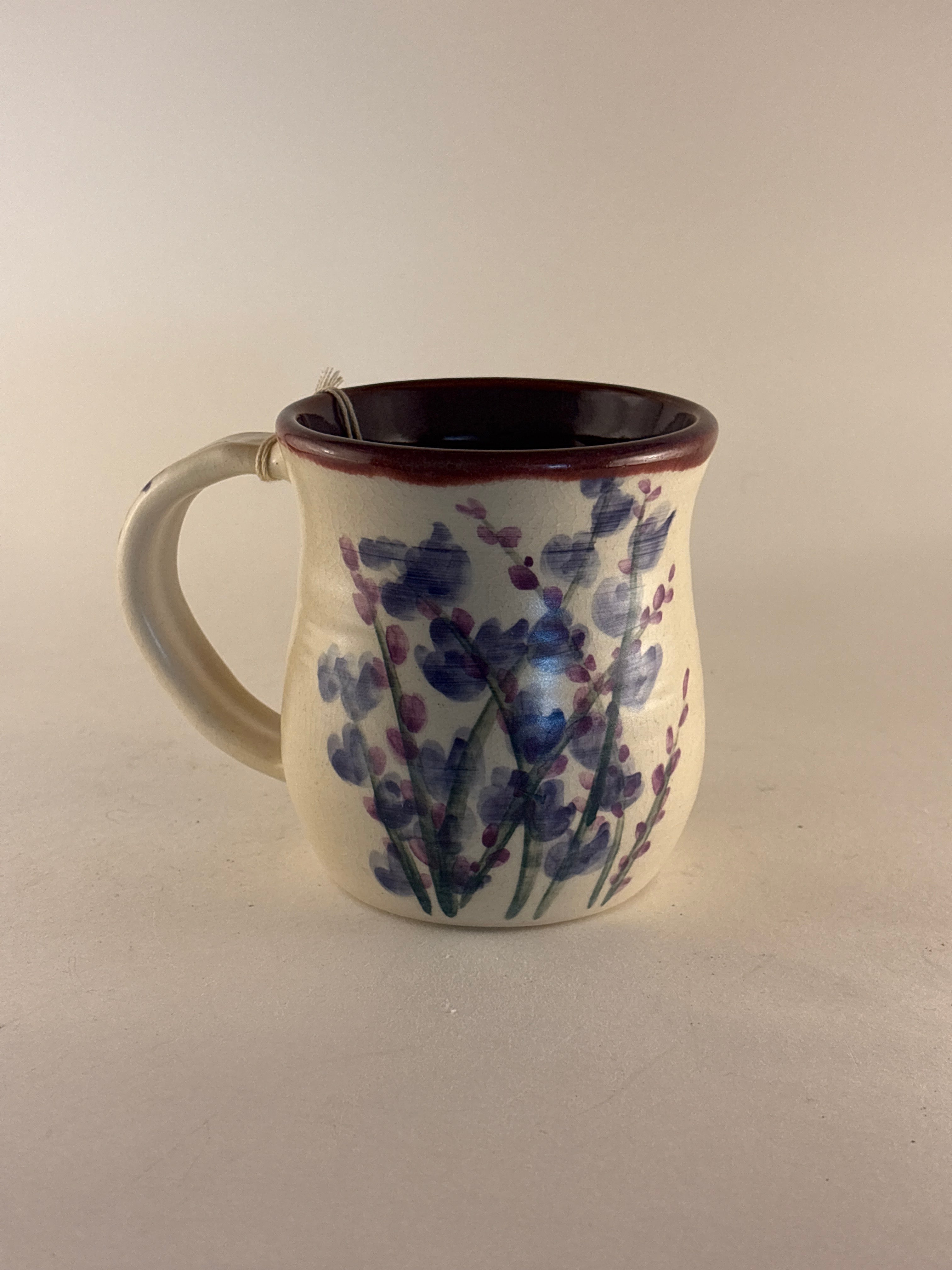 Hand-painted Lavender Mugs & Cups