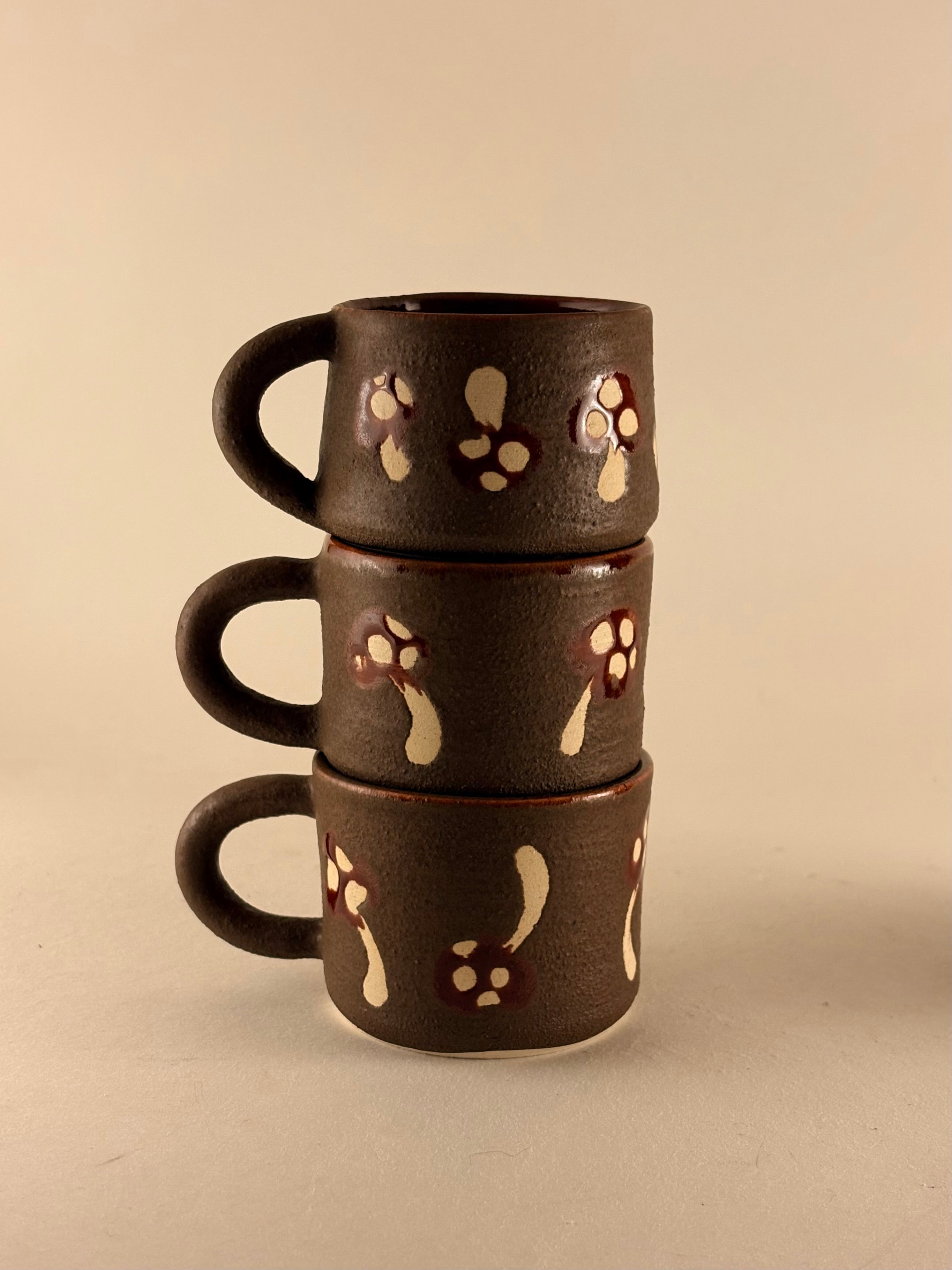 Mini Mushroom Mugs