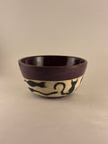 Black Cat Hand-Carved Bowl