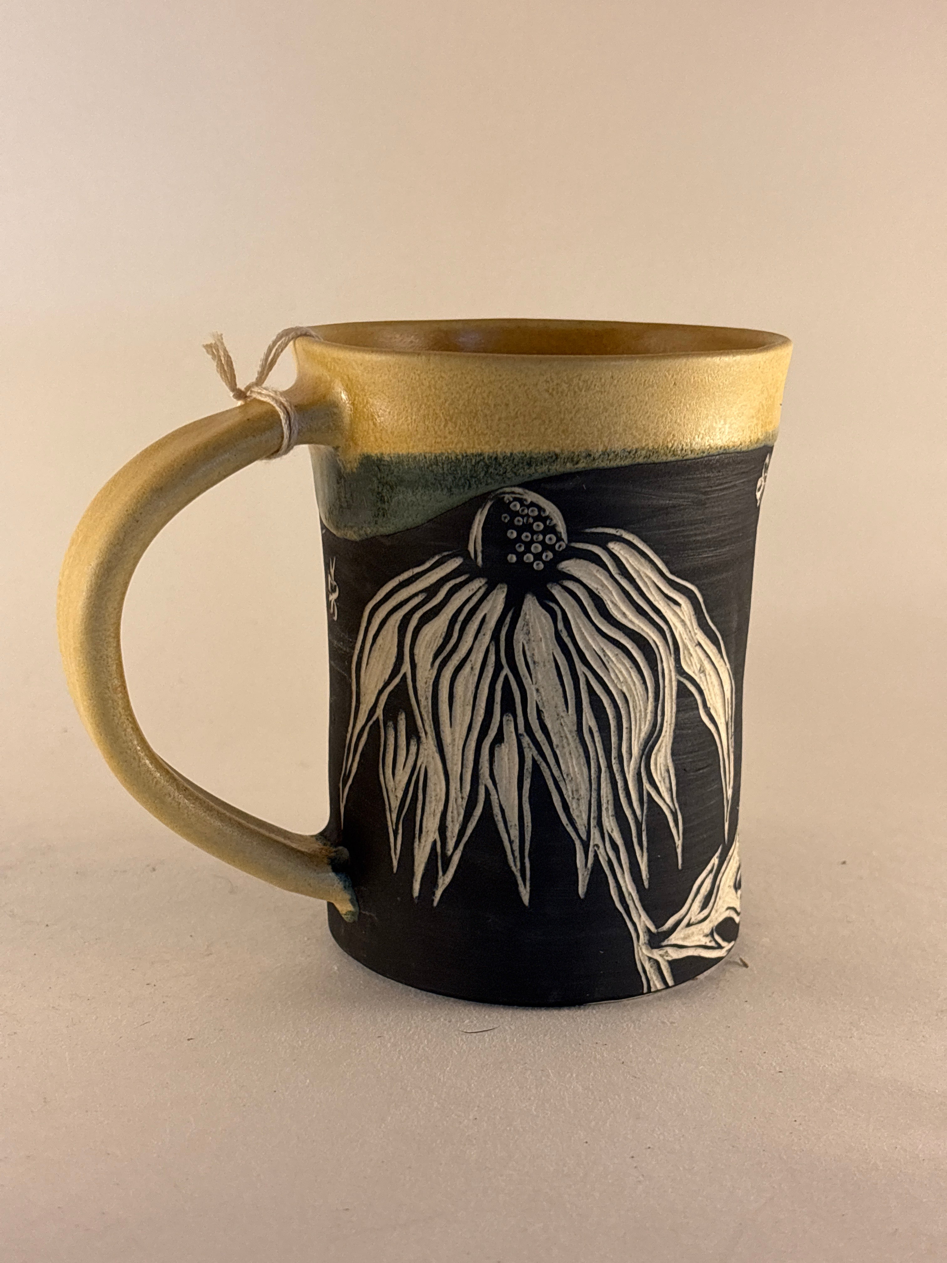Hand-Carved Gothic Mugs