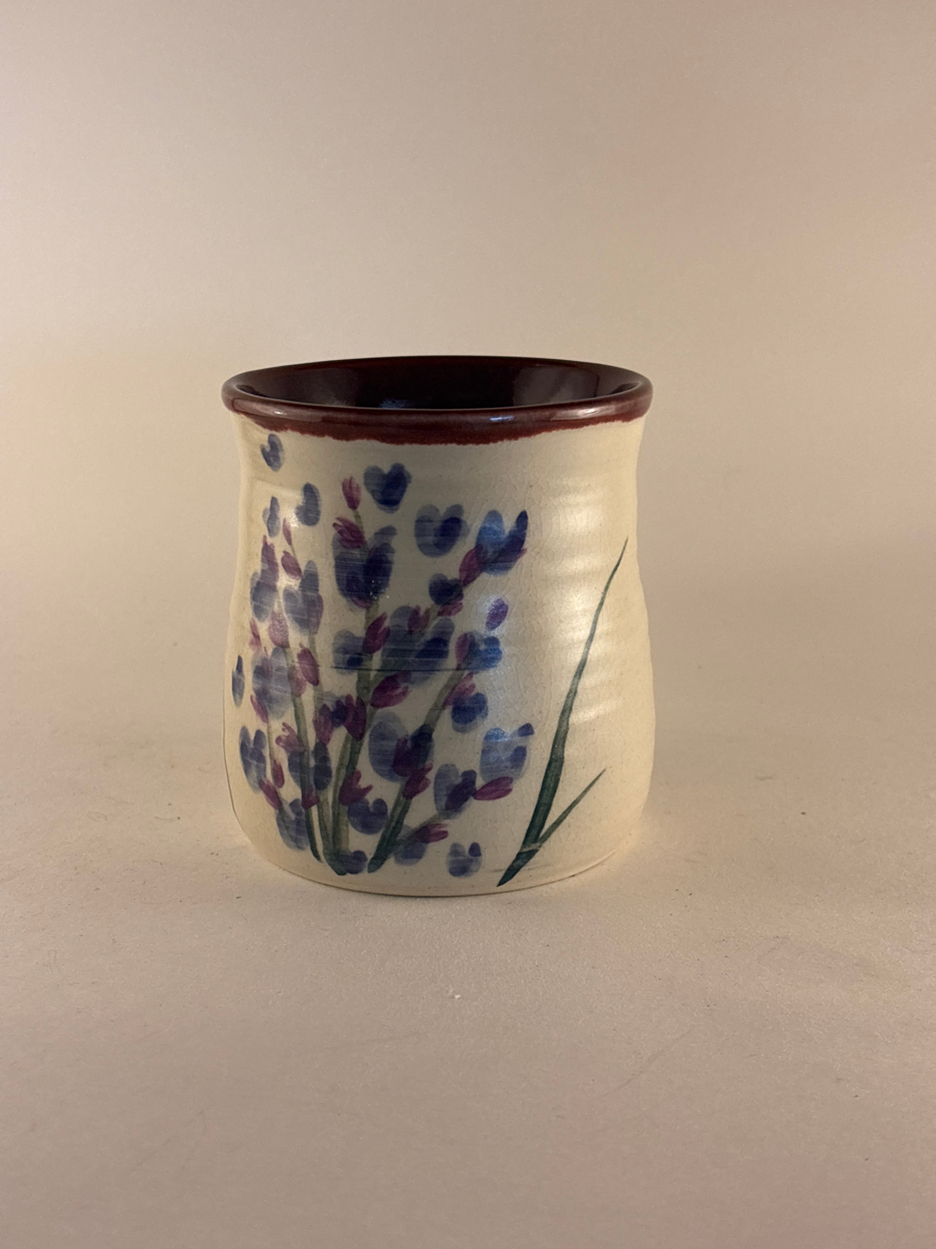 Hand-painted Lavender Mugs & Cups