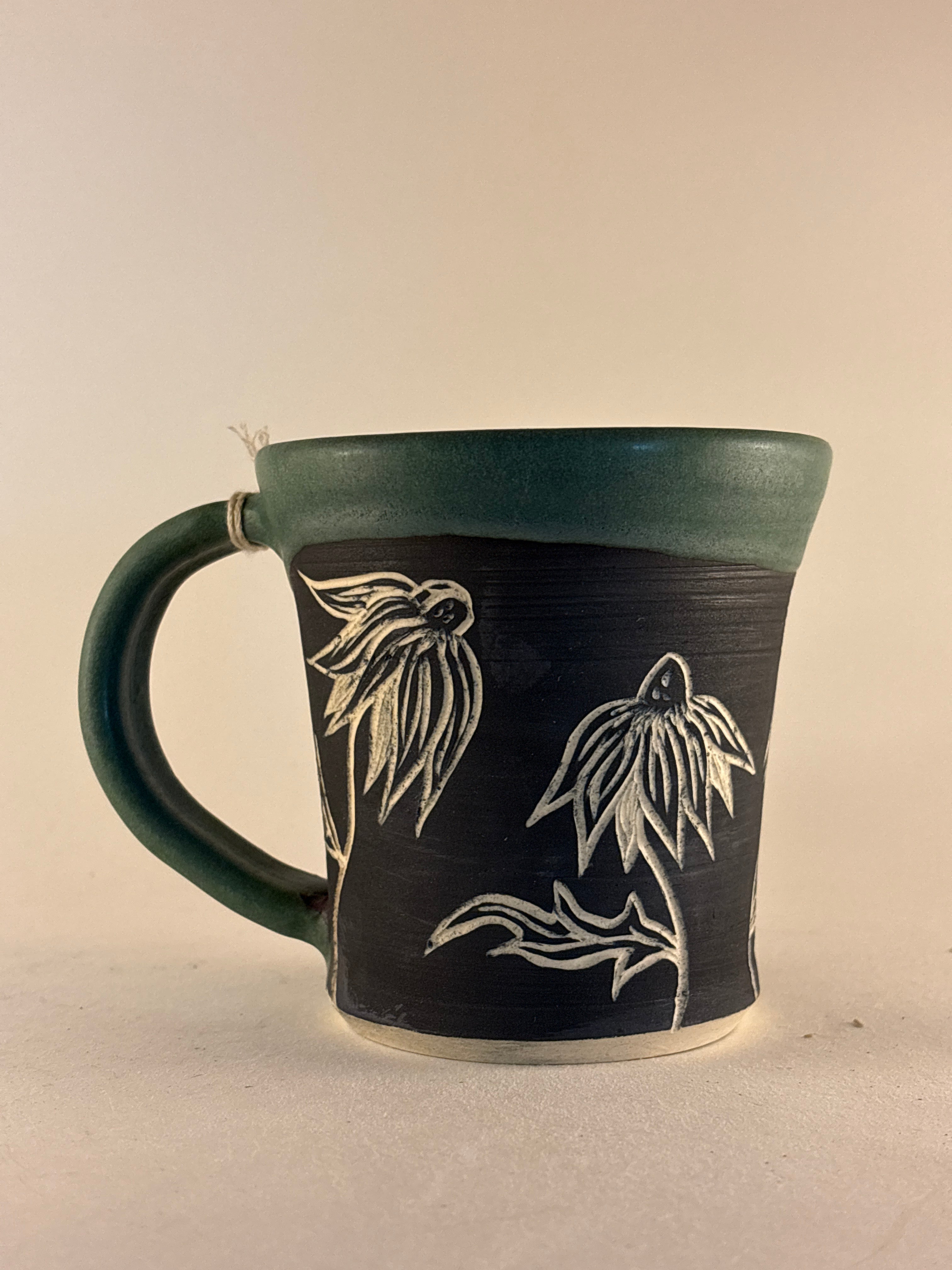 Hand-Carved Gothic Mugs