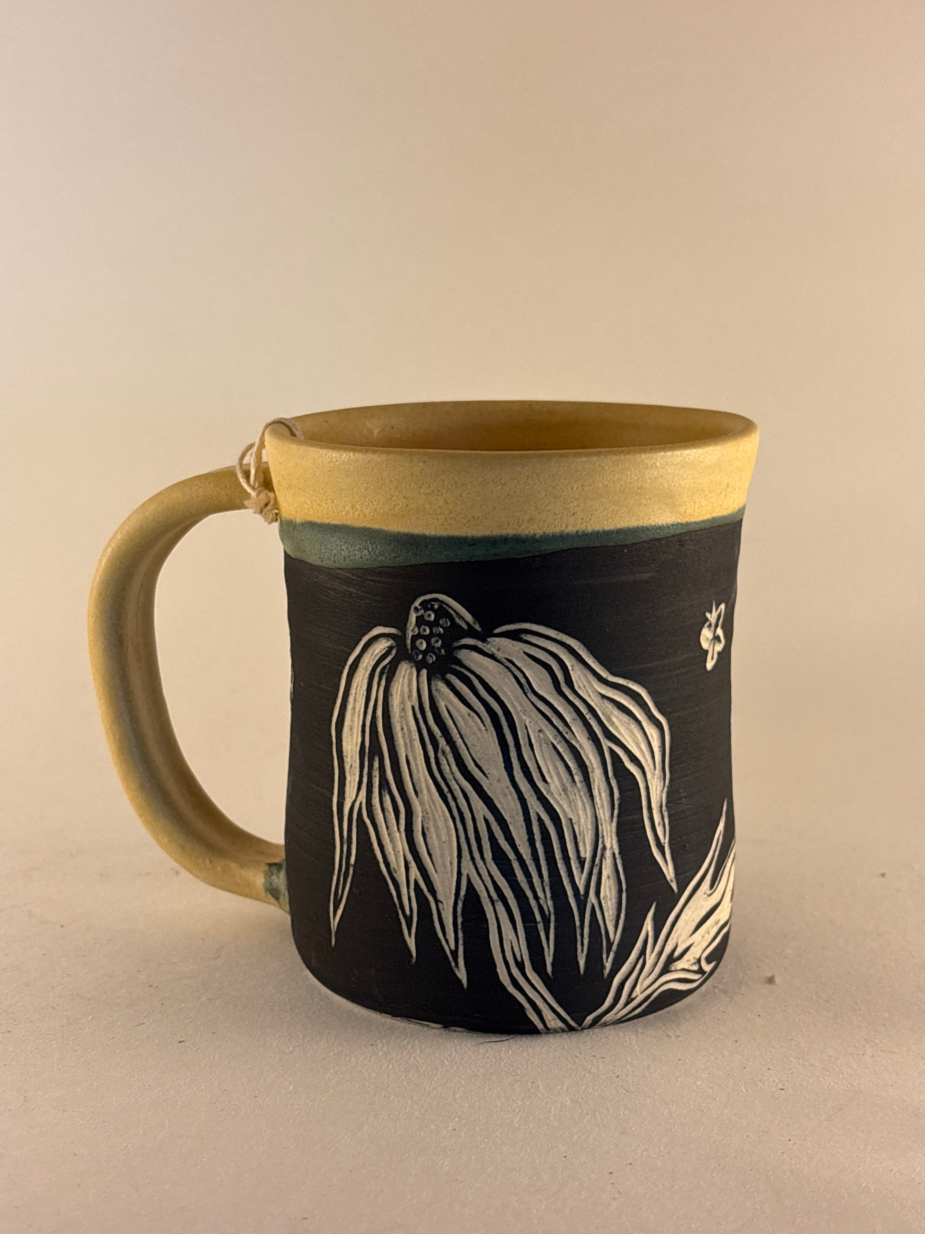 Hand-Carved Gothic Mugs