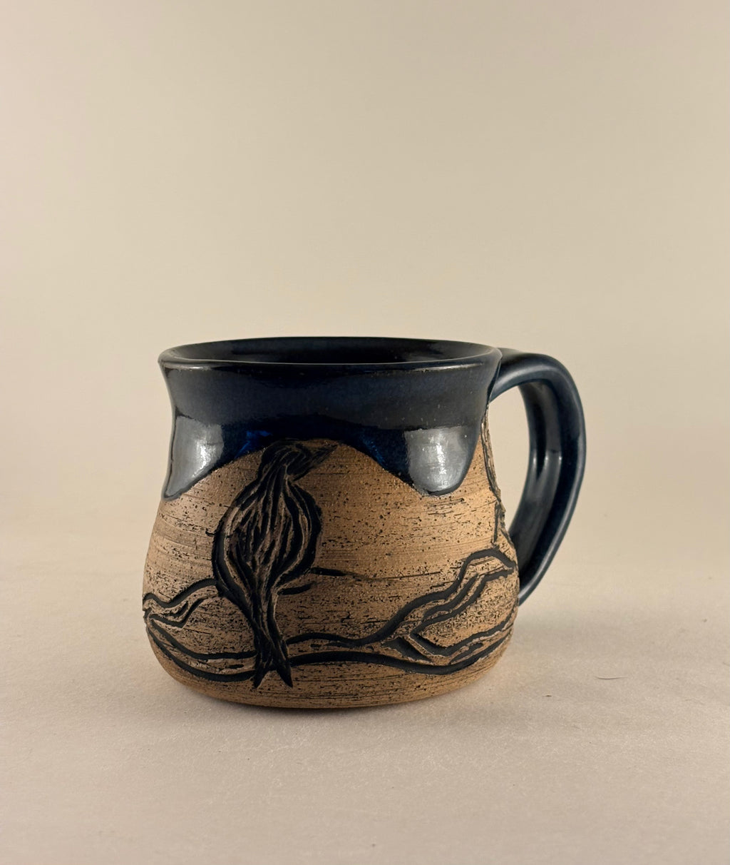 Hand-Carved Gothic Mugs