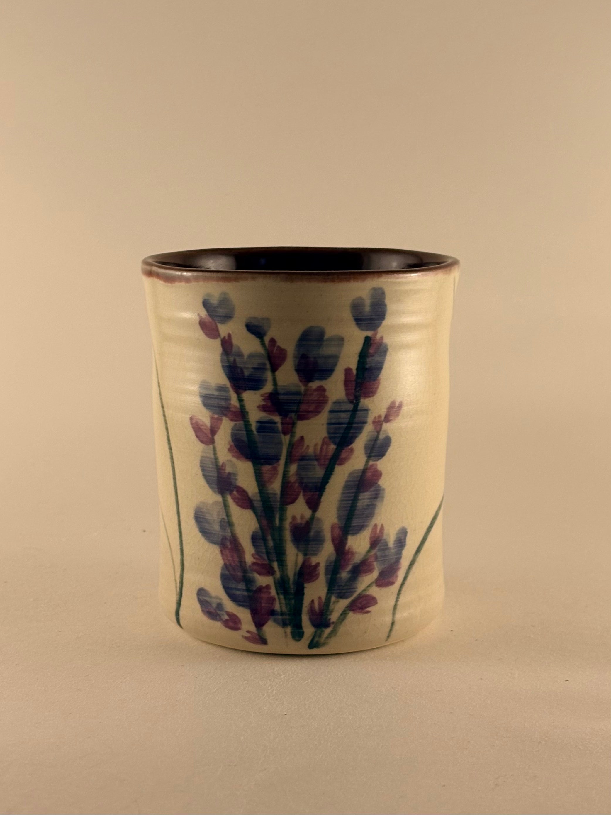 Hand-painted Lavender Mugs & Cups