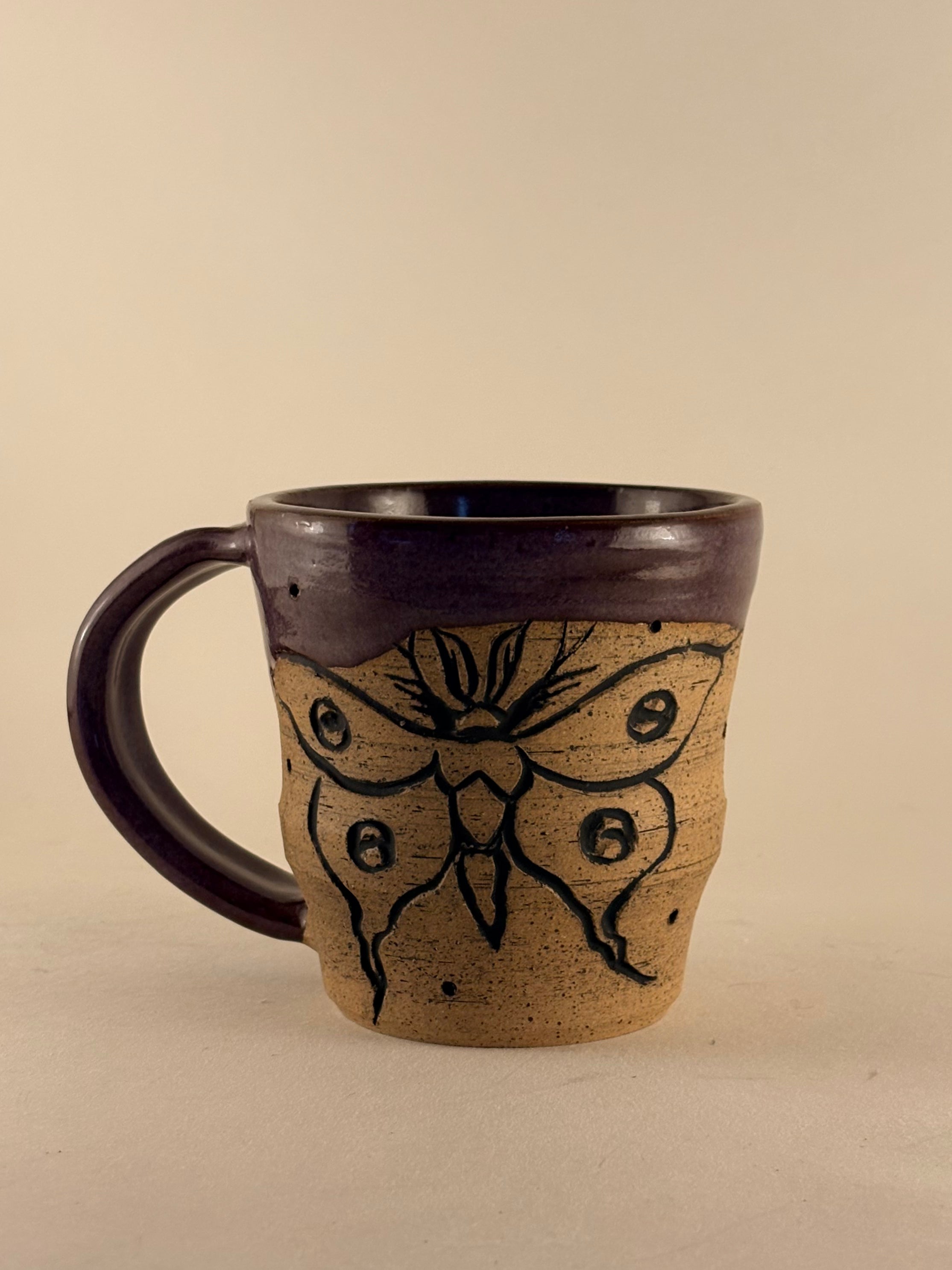 Hand-Carved Gothic Mugs