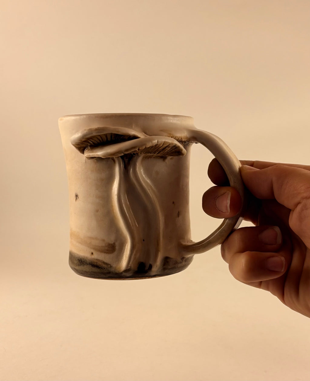 Sculpted Mushroom Mug