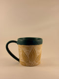 Yellow Flower Mug - 14 fl oz