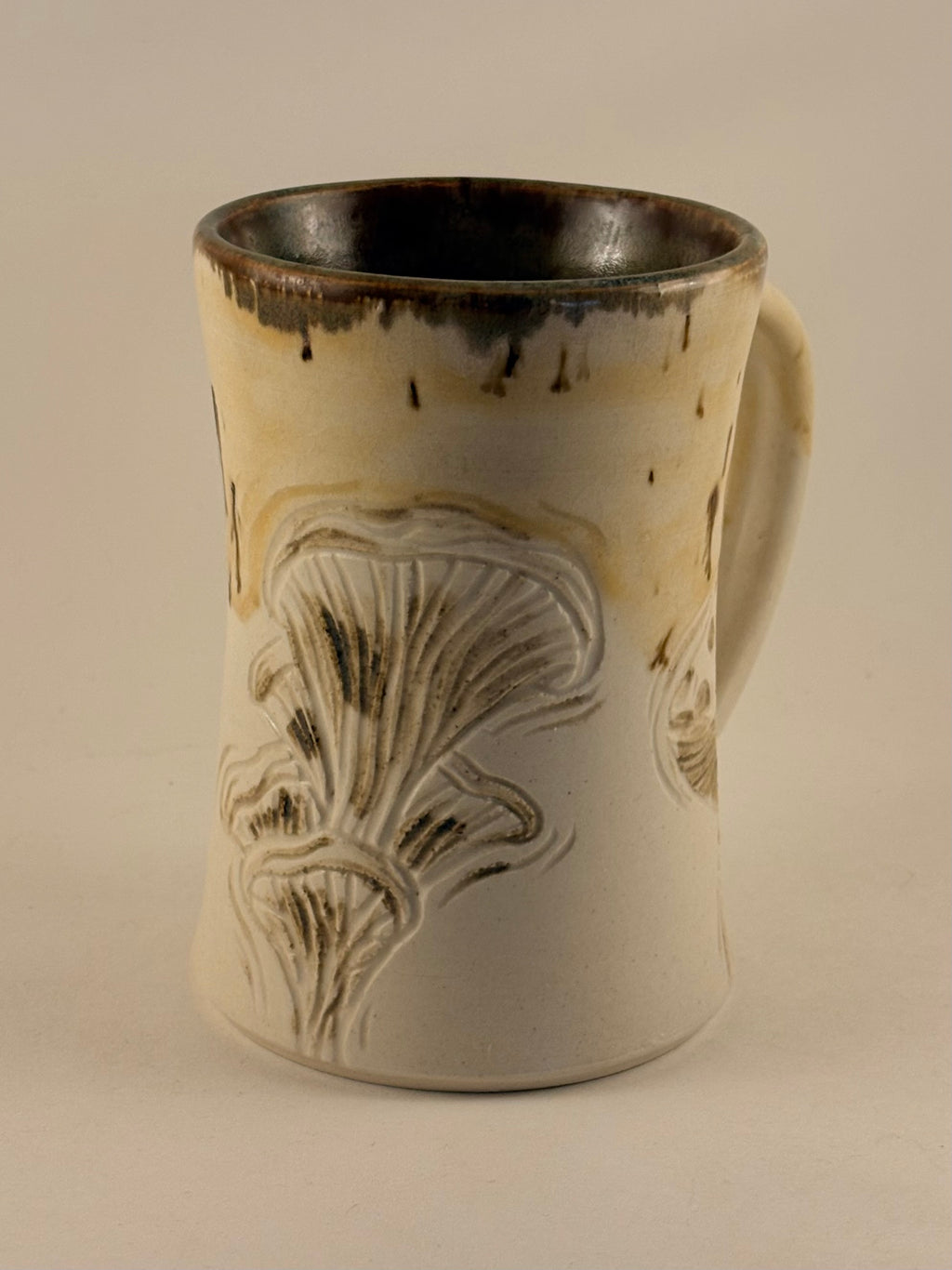Etched Mushroom Mug
