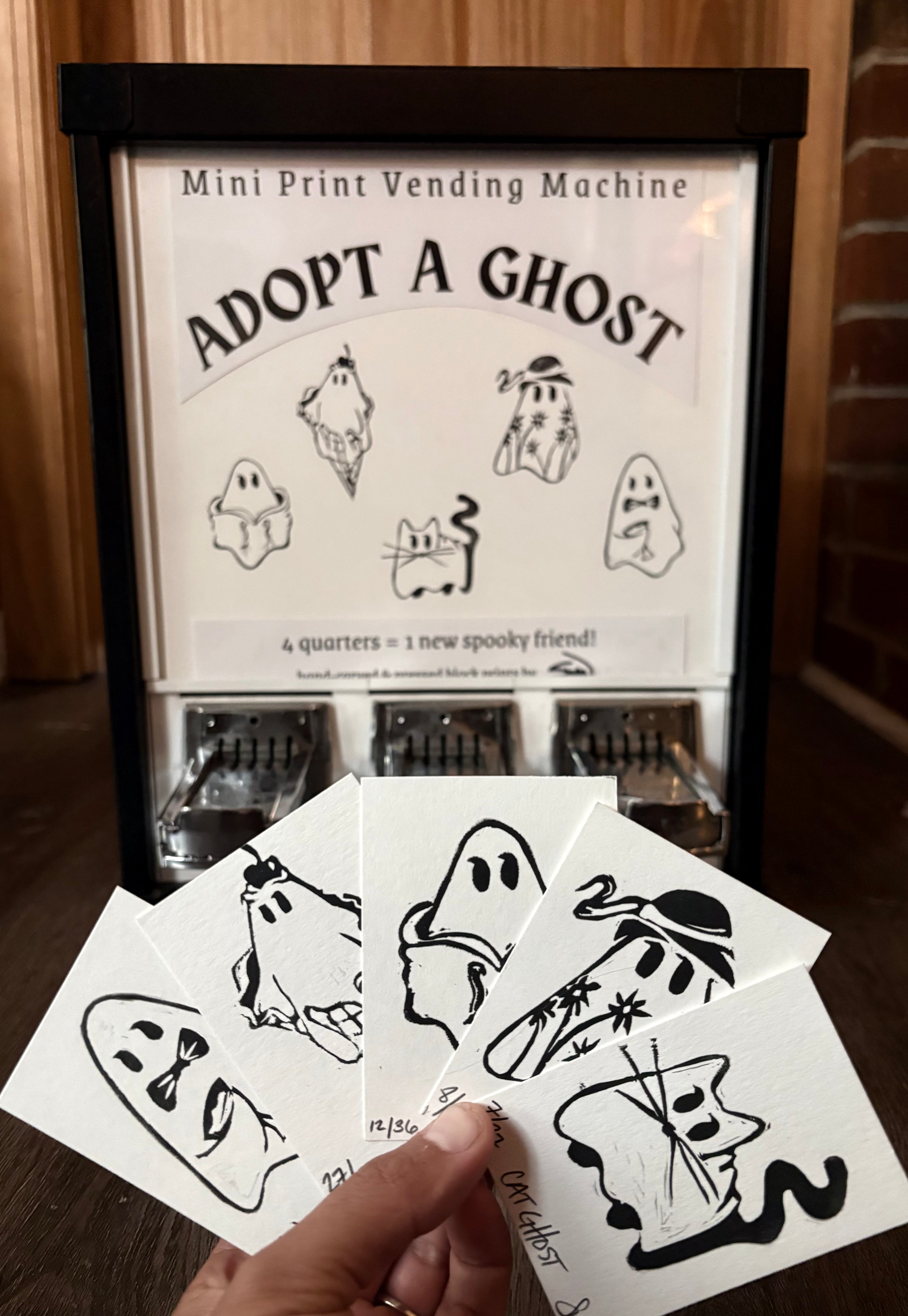 Adopt a Ghost Mini Print