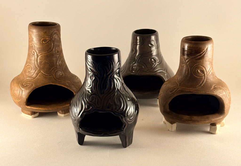 Incense Burning Chiminea