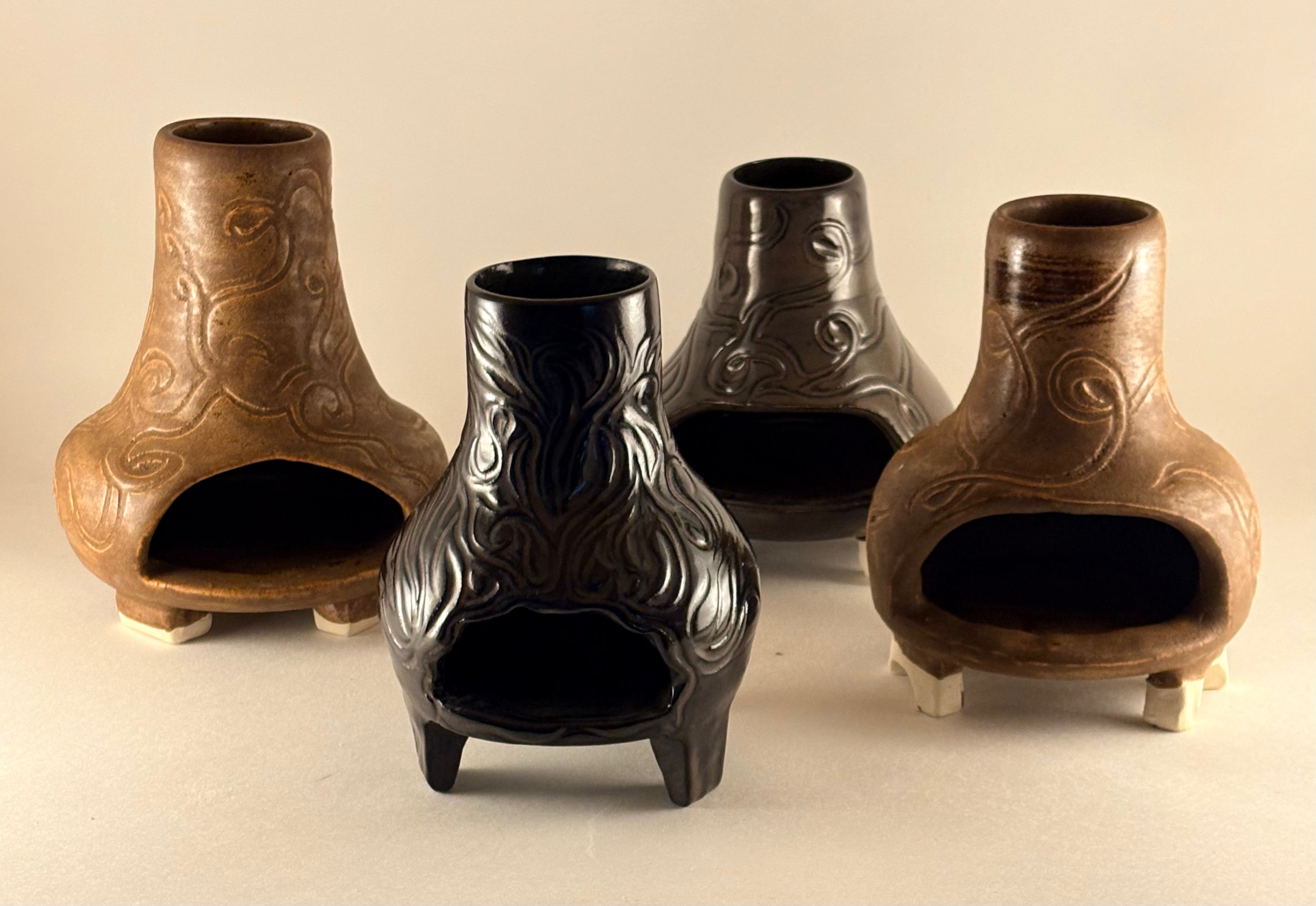 Incense Burning Chiminea