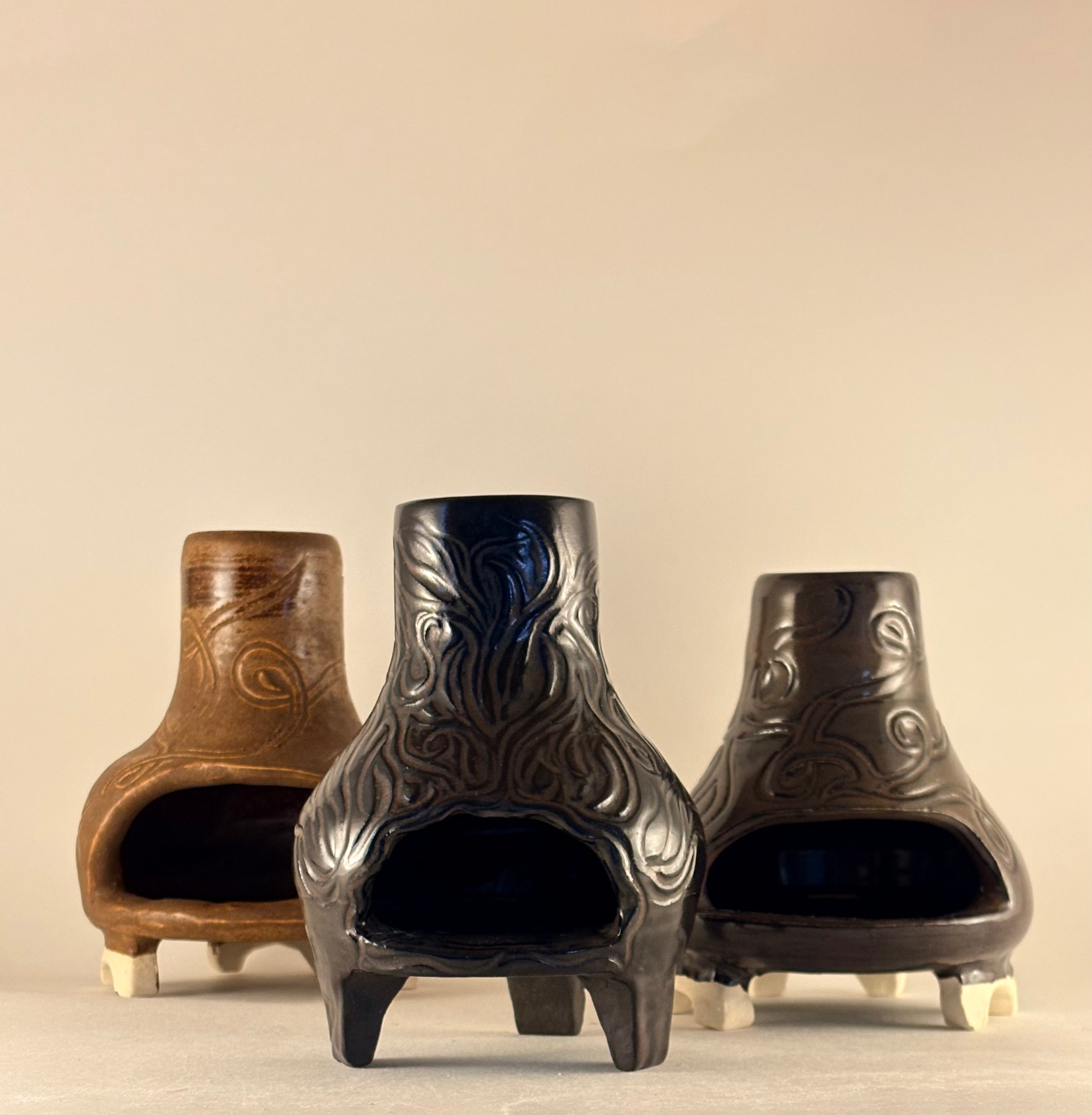 Incense Burning Chiminea